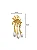 Broche Alfinete Olho - Imagem 1