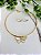 Conjunto Choker e Brinco Borboleta - Imagem 1