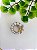 Broche Alfinete Flor Strass - Imagem 1