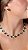 Choker coração cristal fosco zirconia - Imagem 1