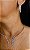 Conjunto Choker e Brinco Festa Prata - Imagem 1