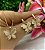 Conjunto Colar e Brinco Borboleta Madreperola - Imagem 1