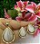 Conjunto Colar e Brinco Gota Madreperola - Imagem 1