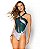 Maiô Halter Faces De Chelles - Imagem 1