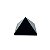 Pirâmide em Obsidiana Negra 273gr - Imagem 1