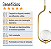 Lustre Pendente ON CLIP - OURO com globo de vidro branco - Imagem 6