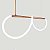 Lustre Design Moderno Rope 38w - Silicon LED 3000K - BRONZE - Imagem 4