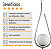 Kit 2 Pendentes Lustres On Drop PRATA globo de vidro BRANCO - Imagem 7