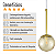 Pendente Globo Esfera de Vidro 12cm - OURO - Vidro Âmbar - Imagem 4