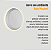 Arandela circular parede LUA BRANCA 14cm - LED ≅5W 3000K BRANCA - LED BRANCO QUENTE - Imagem 9