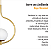 Pendente Lustre On Loop DOURADO com globo de vidro FUME - Imagem 9