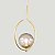 Pendente Lustre On Loop DOURADO com globo de vidro FUME - Imagem 6