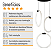 Lustre 3 pendente Circular AURA 25cm - PRETO - LED 45w 6000k - Imagem 5