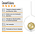 Pendente Lustre On Loop BRANCO com globo de vidro AMBAR - Imagem 8