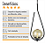 Lustre Pendente ON DROP - PRETO com globo de vidro âmbar - Imagem 4