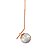 Lustre Pendente ON LY - BRONZE com globo de vidro Fumê - Imagem 1