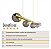 Lustre Pendente Figo OURO - 5 Globos Esfera de Vidro Fumê - Imagem 6