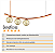 Lustre Pendente Katana BRONZE 3 Globos Esfera Vidro Âmbar - Imagem 6