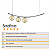 Lustre Pendente Katana PRATA 3 Globos Esfera Vidro Âmbar - Imagem 6