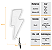 Painel Luminoso Letreiro Criativo RAIO - Neon LED Branco - Imagem 5