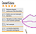 Painel Luminoso Letreiro Criativo BEIJO - Neon LED Roxo - Imagem 5