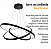 Lustre Pendente Ring 3 Aros 105w 6000k- Preto - Imagem 8