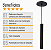 Pendente Tubo Palito 30cm - Preto - Imagem 4