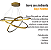 Lustre Pendente Ring 3 Aros 105w 3000k- Ouro - Imagem 11