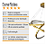 Lustre Pendente Ring 3 Aros 105w 6000k- Ouro - Imagem 10