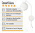 Arandela New Figo Branco c/plug e interruptor - Vidro Branco - Imagem 8