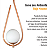 Lustre Pendente ON DROP - BRONZE com globo de vidro Branco - Imagem 7