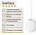 Pendente BRANCO C/ Globo de Vidro BRANCO de 14cm + LED 2W - Imagem 5
