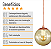 Pendente BRONZE C/ Globo de Vidro AMBAR de 14cm + LED 2W - Imagem 5