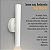 Arandela de Parede Foco Simples Slim Palito - Branco - Imagem 9