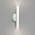 Arandela Parede Foco Duplo Slim Palito - Branco + LED GU10 - Imagem 6