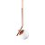 Kit 2 Pendentes ON LY - BRONZE com globo de vidro Branco - Imagem 3