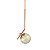 Kit 2 Pendentes ON LY - BRONZE com globo de vidro Âmbar - Imagem 2
