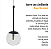 Pendente Globo Esfera de Vidro 12cm - PRETO - Vidro Cristal - Imagem 7