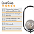 Arandela ONLINE  PRETA Globo de Vidro FUME + LED 5W - Imagem 8