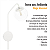 Arandela New Figo Branco - Vidro Transparente - Imagem 9