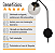 Arandela New Figo Preta - Vidro Transparente - Imagem 8