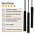 Pendente Triplo Tubo Palito Moderno 30cm Preto - Imagem 3