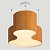 Lustre Madeira Grande Forma Orgânica WOOD 8050 - Imagem 3