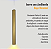 Pendente Tubo Palito 45cm - Ouro + Lâmpadas LED 4W - Imagem 5