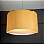 Lustre Madeira Natural Grande Redondo 33cm - WOOD 33 - Imagem 6