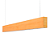 Lustre Madeira Retangular Linear LED Integrado 98cm -SNK 04 - Imagem 1
