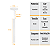 Pendente Tubo Palito 45cm - Branco - Imagem 3