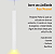 Pendente Tubo Palito 45cm - Branco + Lâmpada LED 4W - Imagem 5