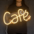 Painel Luminoso Letreiro Criativo CAFE - Neon LED - BRANCO QUENTE - Imagem 3