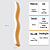 Arandela Madeira Grande Comprido Linear Slim 98cm - WIL 01 - TAUARI - BQ - Imagem 3